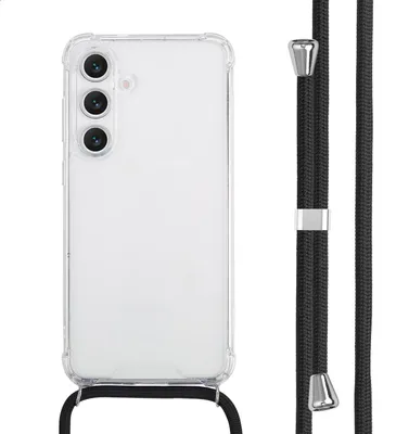 Imagen del producto de Funda trasera transparente con cordón para Samsung Galaxy S25 FE -