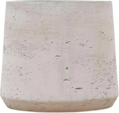 Produktbild von Pflanzgefäß Aniek Cement D53xH48cm Moderner Blumentopf in Betonoptik Keramiktopf
