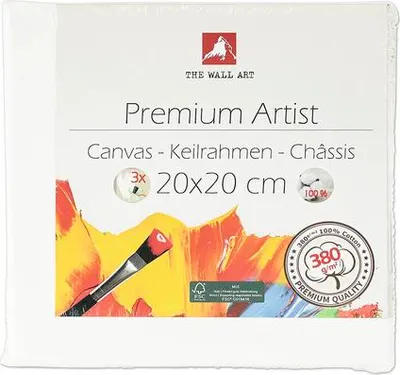Produktbild von Leinwand zum Bemalen 20x20 cm