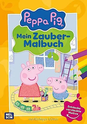 Immagine prodotto di Immagini da colorare di Peppa Wutz: Il mio libro magico da colorare