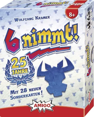 Produktbild von Amigo 6 nimmt 25 Jahre Ein tolles Kartenspiel für die ganze Familie