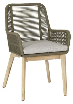 Produktbild von Paduga Dining Gartenstuhl | Grün | Rope | 2er Set