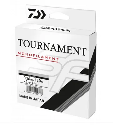 Produktbild von DAIWA Tournament SF, 150m, 0,26mm, 5.7kg / 12,57lbs, grau, Monofilament Angelschnur, 12205-126