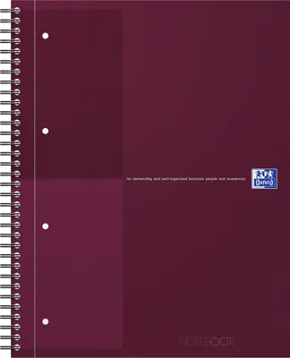 Image de Oxford 400194459 Oxford International Collegeblock NOTEBOOK, DIN A4+, ligné