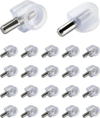 Produktbild von Famanu Plattenhalter Set 20 Stück mit Saugnapf - Transparent