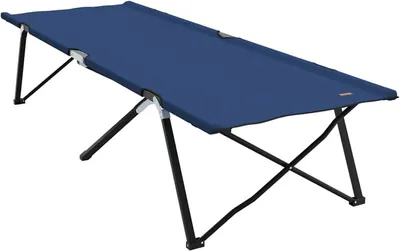 Produktbild von Klapp-Sonnenliege mit Tragetasche, blau, aus 600D-Oxford-Stoff für Freizeitaktivitäten im Freien