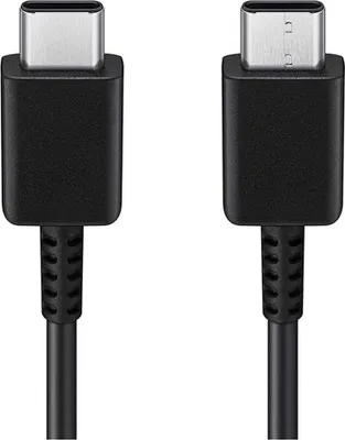 Produktbild von Schnell-Ladekabel USB-C 1.8m 3A schwarz für ZTE Axon 40 30 20 11 10 9 Ultra Pro 5G beidseitig USB Typ C Anschluss