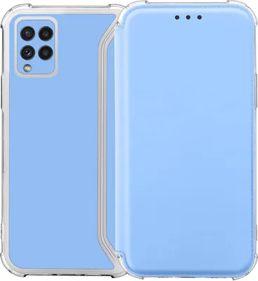 Produktbild von Samsung Galaxy A22 TPU Flip Case Hellblau