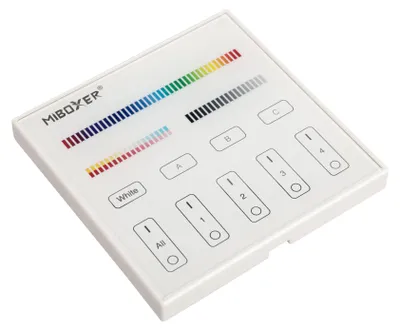 Obrázok produktu pre Milight MiBoxer DP3S Dali DT8 Controller nástenný panel 4 kanály RGB + CCT / TunabhleWhite