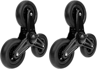 Produktbild von Sonstiges Kinder-Rollenspiel 2 Stück Einkaufswagen, Einkaufswagen, schwere Räder, dreieckige Räder, Lebensmittelwagen