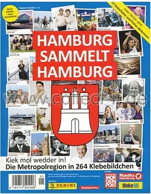 Produktbild von Hamburg sammelt Hamburg - Sammel-Sticker - Stickeralbum