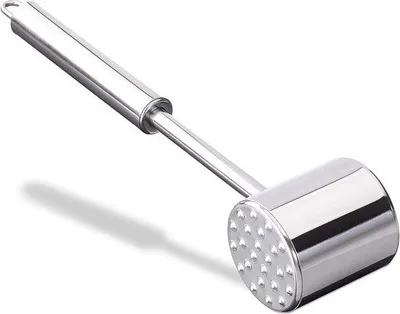 Immagine prodotto di Batticarne a doppia faccia RVS 28 cm in acciaio inossidabile argento