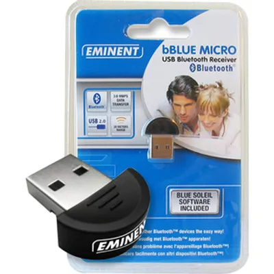 Produktbild von Ewent EW1085, Verkabelt & Kabellos, USB, Bluetooth, 3 Mbit/s, Schwarz