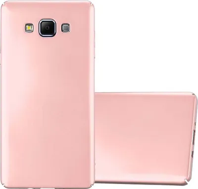 Produktbild von Cadorabo Hülle für Samsung Galaxy A7 2015 Schutzhülle in Rosa Hard Case Handy Hülle Etui