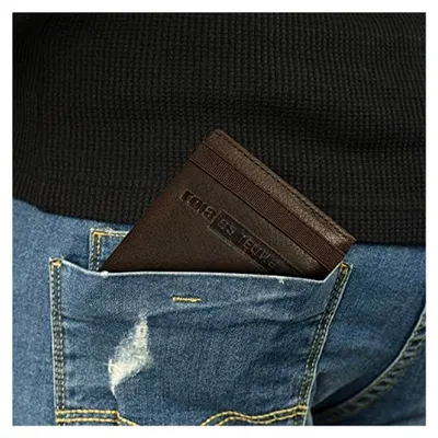 Produktbild von Herren Geldbörse aus Leder mit RFID-Schutz