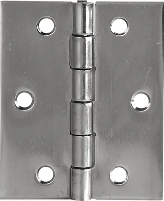 Produktbild von SCHMALE Scharnier DIN 7954 B halbbreit 80 x 58 mm, Edelstahl