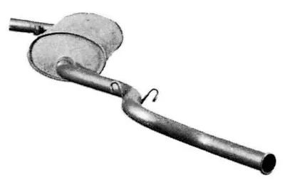 Produktbild von Imasaf Endschalldämpfer hinten 35.75.07