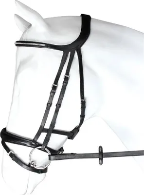 Zdjęcie produktu dla Horka Crown Snaffle Black Cob Black Cob