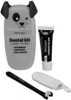 Produktbild von Petosan Zahnpflege-Set Welpenpackung