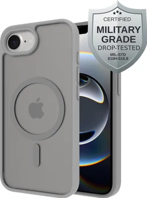 Produktbild von Hülle Apple iPhone 16e, iPhone 17e Schutzhülle - Cazy - Grau - Militärstandard