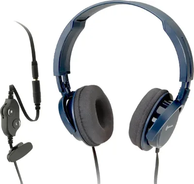 Produktbild von Amplicomms HS 100 LR|Stereo-Kopfhörer|Lautstärkeregler