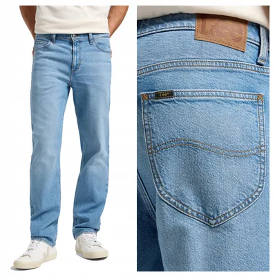Produktbild von Lee | West Herrenjeans, Regular Fit, Klassisches Blau, W31 L32