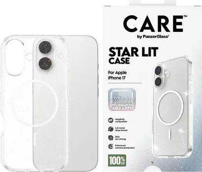 Produktbild von CARE by PanzerGlass Flagship Case Urban Explorer Star Lit w. White MagSafe iPhone 17