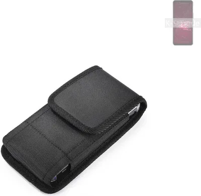 Produktbild von Holster Gürteltasche kompatibel mit Asus ROG Phone 6 Holster Gürtel Tasche wasserabweisend Handy Hülle Schutz Hülle Outdoor schwarz K-S-Trade