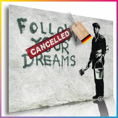 Produktbild von Poster: Follow Your Dreams; Größe: 59,4 x 42 cm