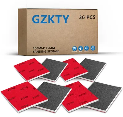Obrázek produktu pro 36 kusů čisticích houbiček s abrazivitou 180-2500
