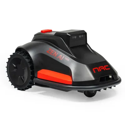 Obrázek produktu pro NAC ZEN AI N1000-AI robotická sekačka s garáží, do 1000 m², náhradní nože, aplikace, Wi-Fi, akumulátor