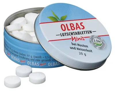 Produktbild von Olbas Minis Lutschtabletten zuckerfrei 20 g