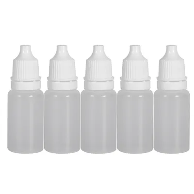 Obrázek produktu pro 50PCS 10ml objem prázdné plastové stlačitelné láhve oční kapalina kontejner kapátko