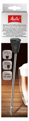 Produktbild von Melitta 22236.0, Milchschlauch, Melitta, Schwarz, Edelstahl, 1 Stück(e), 255 mm, 67 mm