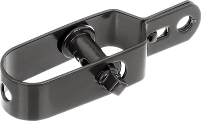 Zdjęcie produktu dla Alberts 834777 Napinacz drutu, ocynkowany, pokryty tworzywem sztucznym w kolorze antracytowym RAL 7016, rozmiar 2, długość 100 mm, zestaw 50 szt