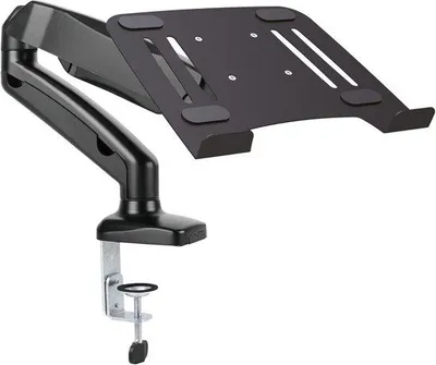 Produktbild von Famanu Tischhalterung für Laptops und Tablets - Höhenverstellbar, Schwarz