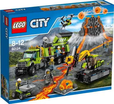 Produktbild von LEGO® City Vulkan-Forscherstation 60124