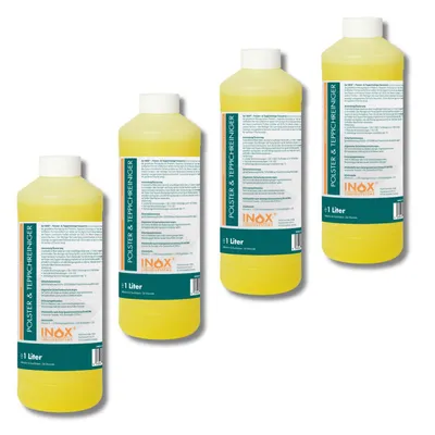 Produktbild von INOX® 4x1L Polster- & Teppichreiniger Konzentrat – Kraftvolle Tiefenreinigung für Textilien