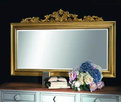 Image de Miroir Cadre en bois Grand miroir mural Classique Designer Baroque Rococo Bois
