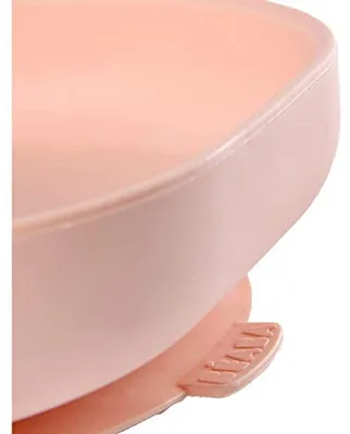Kinder Silikon Teller mit Saugnapf - Ergonomisch und mikrowellengeeignet