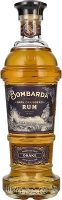 Produktbild von Bombarda DRAKE Dark Caribbean Rum 40% Vol. 0,7l