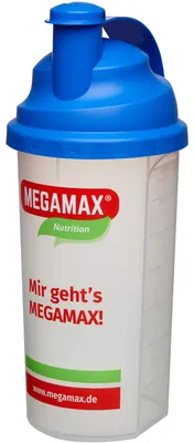 Produktbild von MEGAMAX Wellness Mixbecher Blau, 1 St. Becher