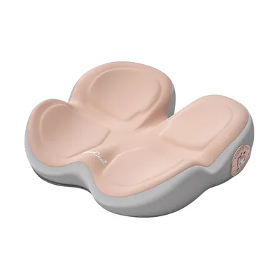 Produktbild von Graues Sitzkissen, ergonomisch geformtes breites Bürositzkissen für verbesserte Körperhaltung und langanhaltende Unterstützung, für Büros und Autositz