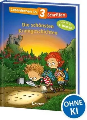 Obrázek produktu pro Lesenlernen in 3 Schritten - Die schönsten Krimigeschichten