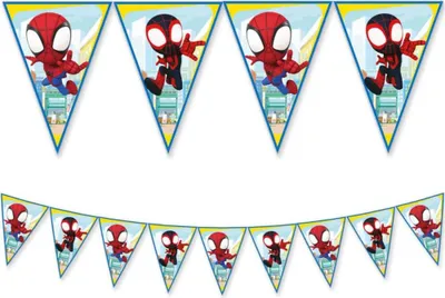 Produktbild von Spidey & seine Super Freunde Wimpelkette | Spiderman