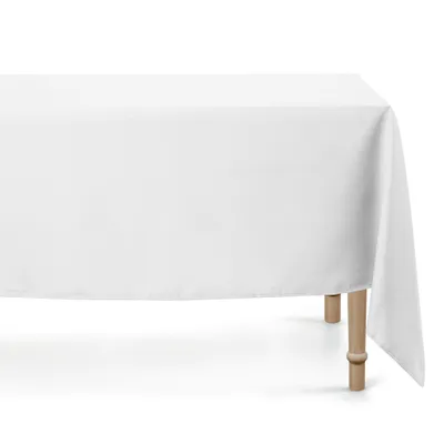 Obrázek produktu pro Ubrus obdélníkový 180x300cm polyesterová tkanina bílá matná
