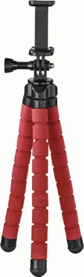 Produktbild von Hama Stativ "Flex" für Smartphone und GoPro, 26 cm, Rot
