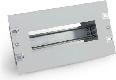 Produktbild von 10-Schutzschalterleiste 3HE zerlegbar mit Hutschiene für 10 Module