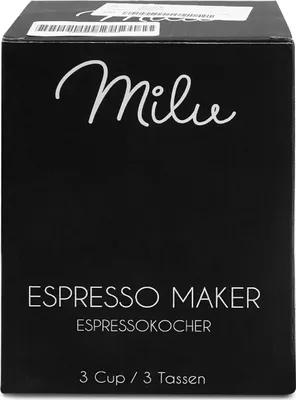 Produktbild von – Milu Aluminium Espressokocher (150ml)