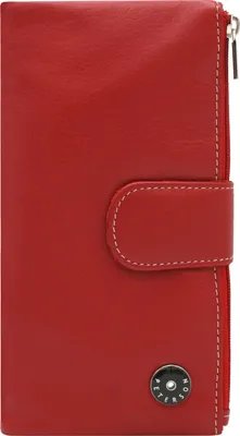 Produktbild von Peterson Portemonnaie aus Leder für Frauen Mannta rot One size